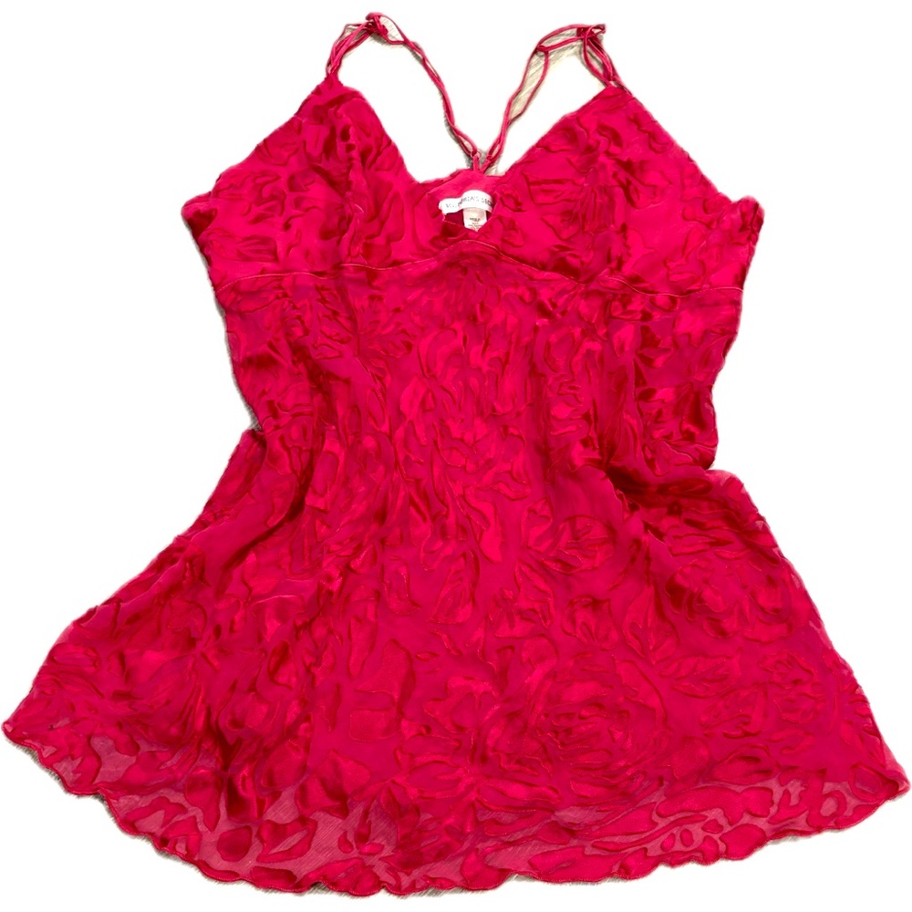 Vintage Victoria’s Secret Floral Silk Slip Dress Nightie